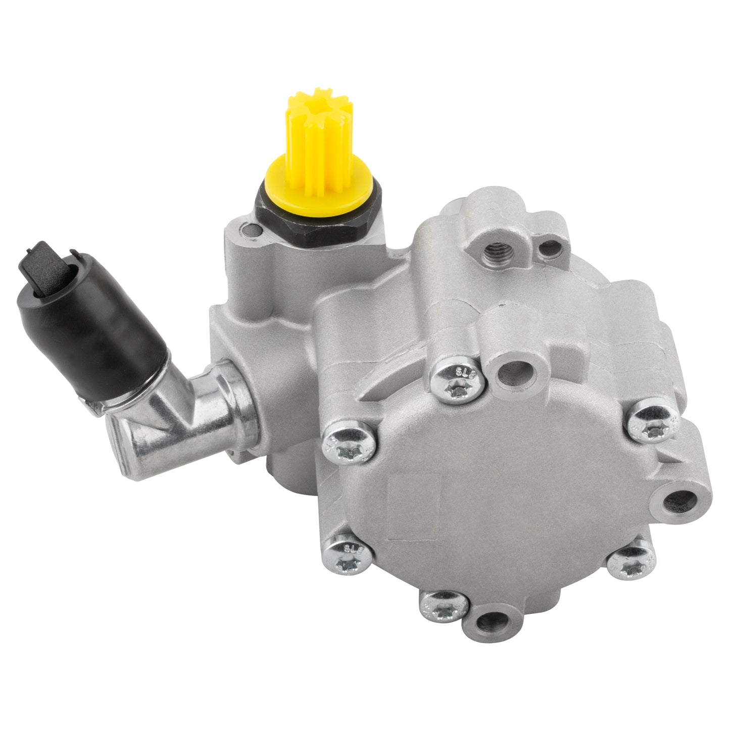 BOXI Power Steering Pump with Pulley Compatible for Jeep Wrangler JK 2007 2008 2009 2010 2011 -