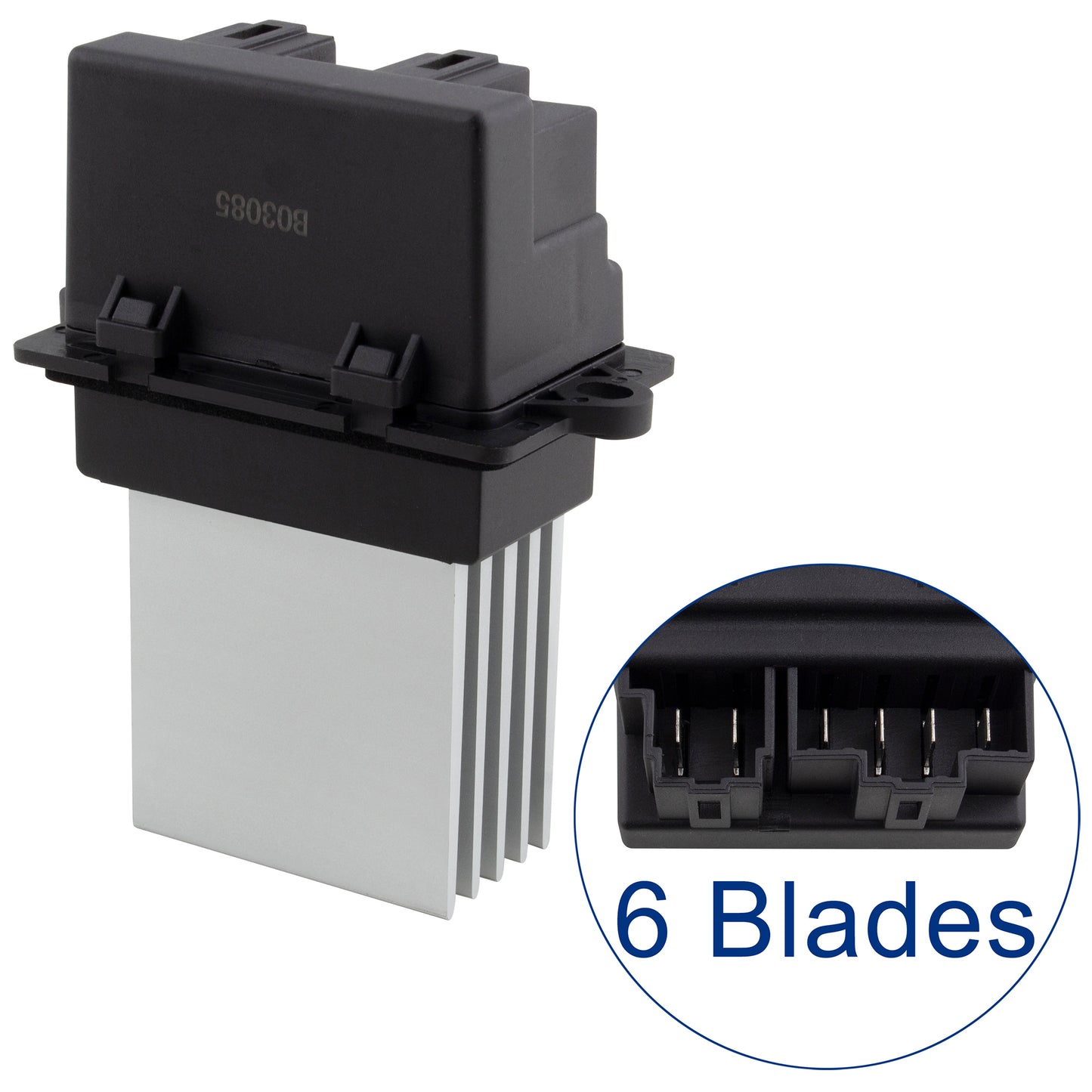 BOXI Front HVAC Blower Motor Resistor Fits for Chrysler Town & Country Voyager for Dodge Nitro — product photo 2