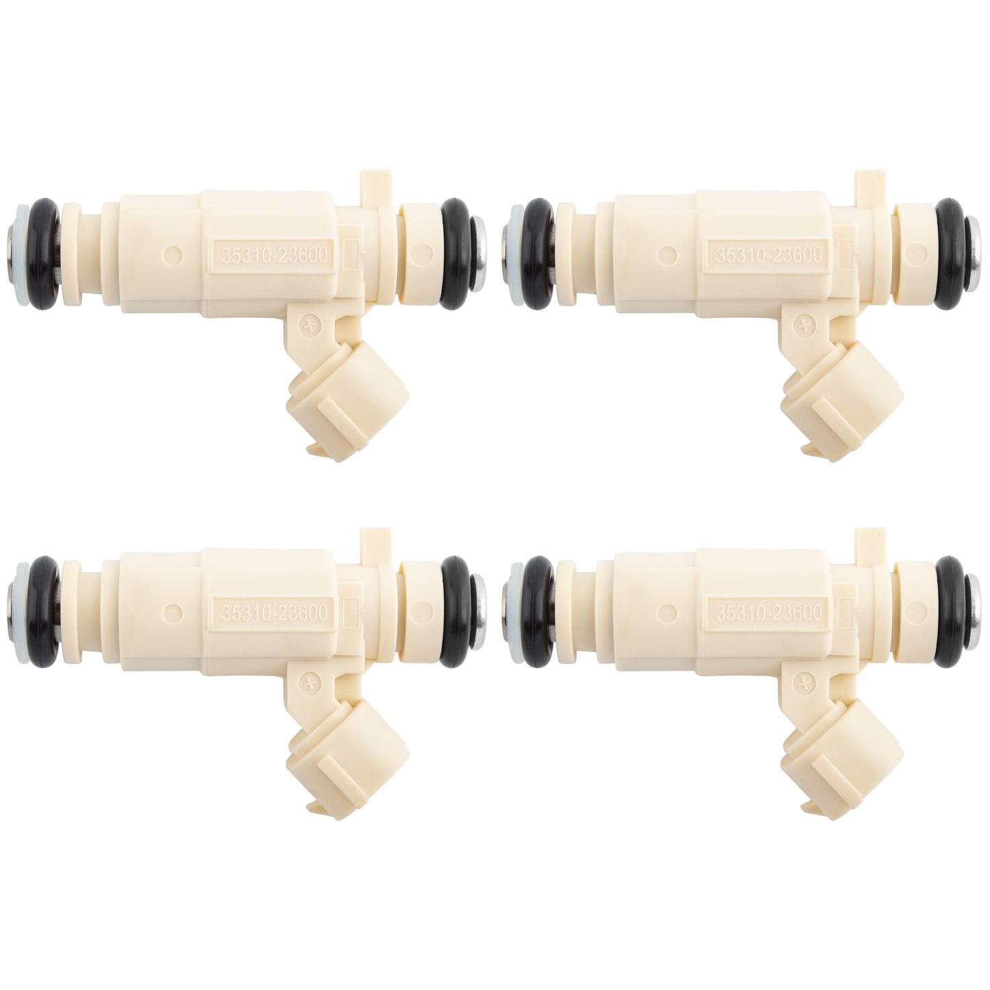 BOXI Pack of 4 Fuel Injectors Fit for Hyundai Santa Fe 2007-2009
