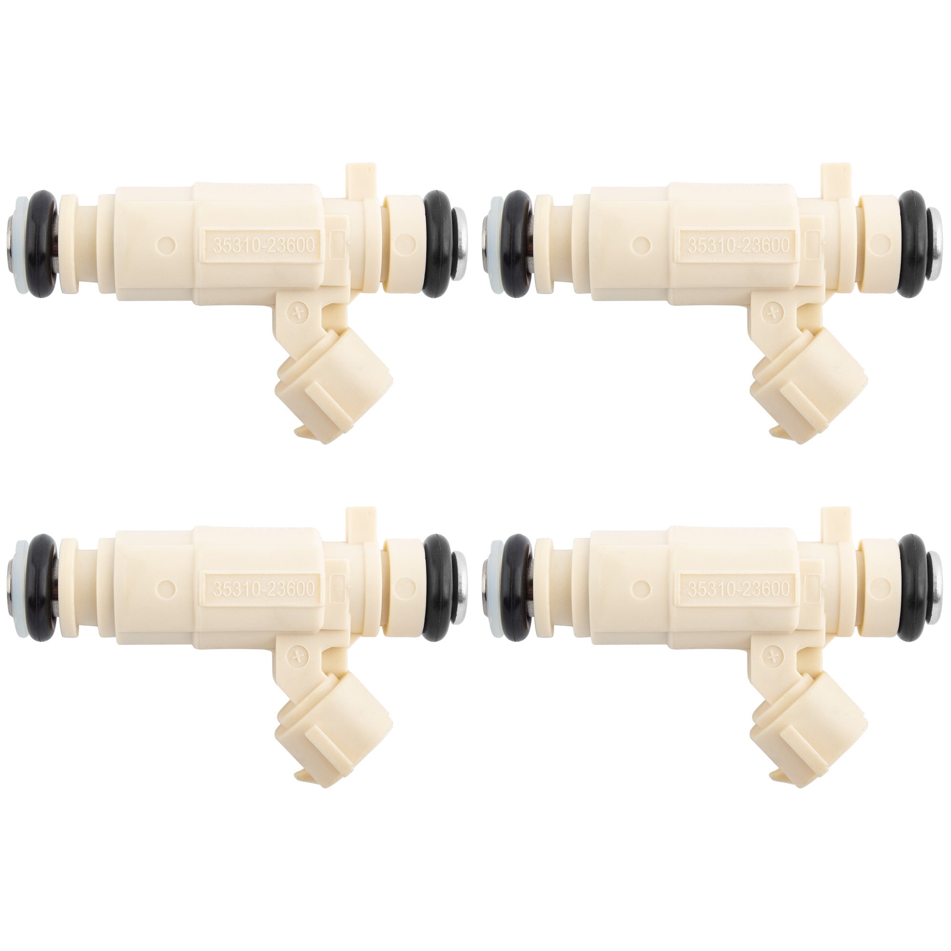 BOXI Pack of 4 Fuel Injectors Fit for Hyundai Santa Fe 2007-2009