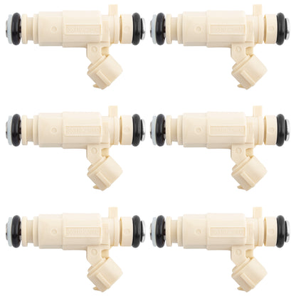 BOXI Pack of 6 Fuel Injectors Fit for Hyundai Santa Fe 2007-2009 — product photo 2