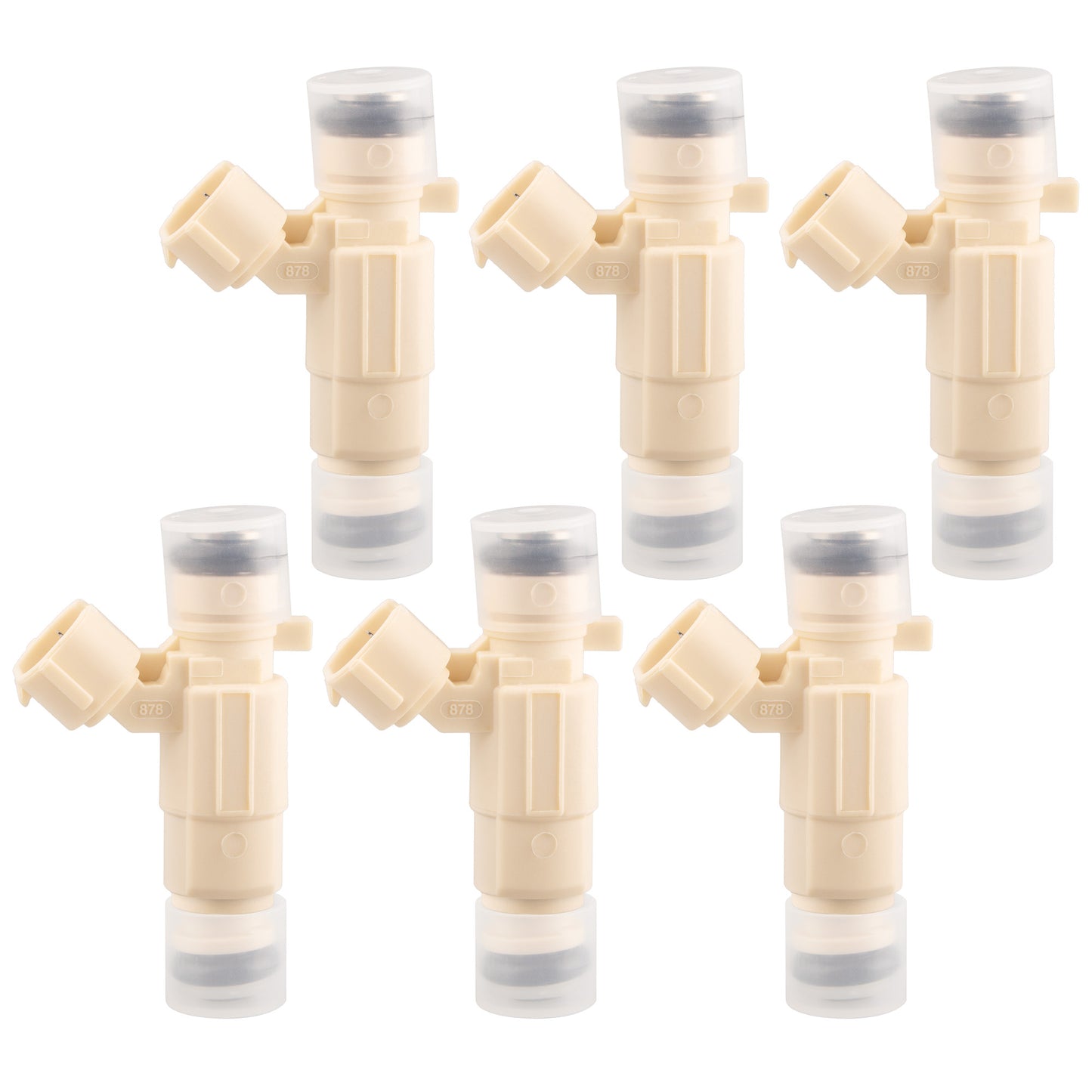 BOXI Pack of 6 Fuel Injectors Fit for Hyundai Santa Fe 2007-2009 — product photo 4
