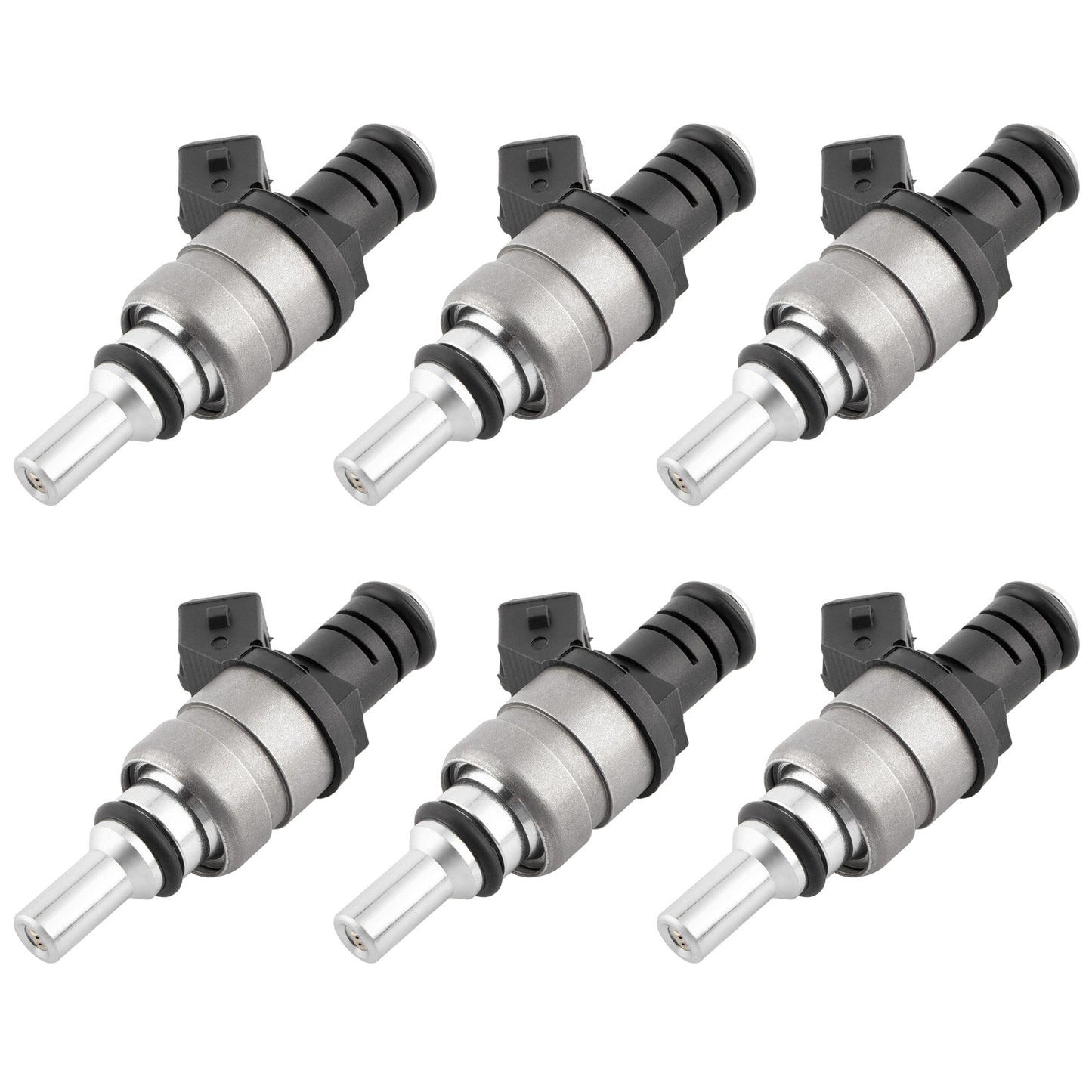 BOXI (Pack of 6) Fuel Injectors Set Compatible for BMW 325xi 325i 320i 325Ci 525i 2001 2002 2003