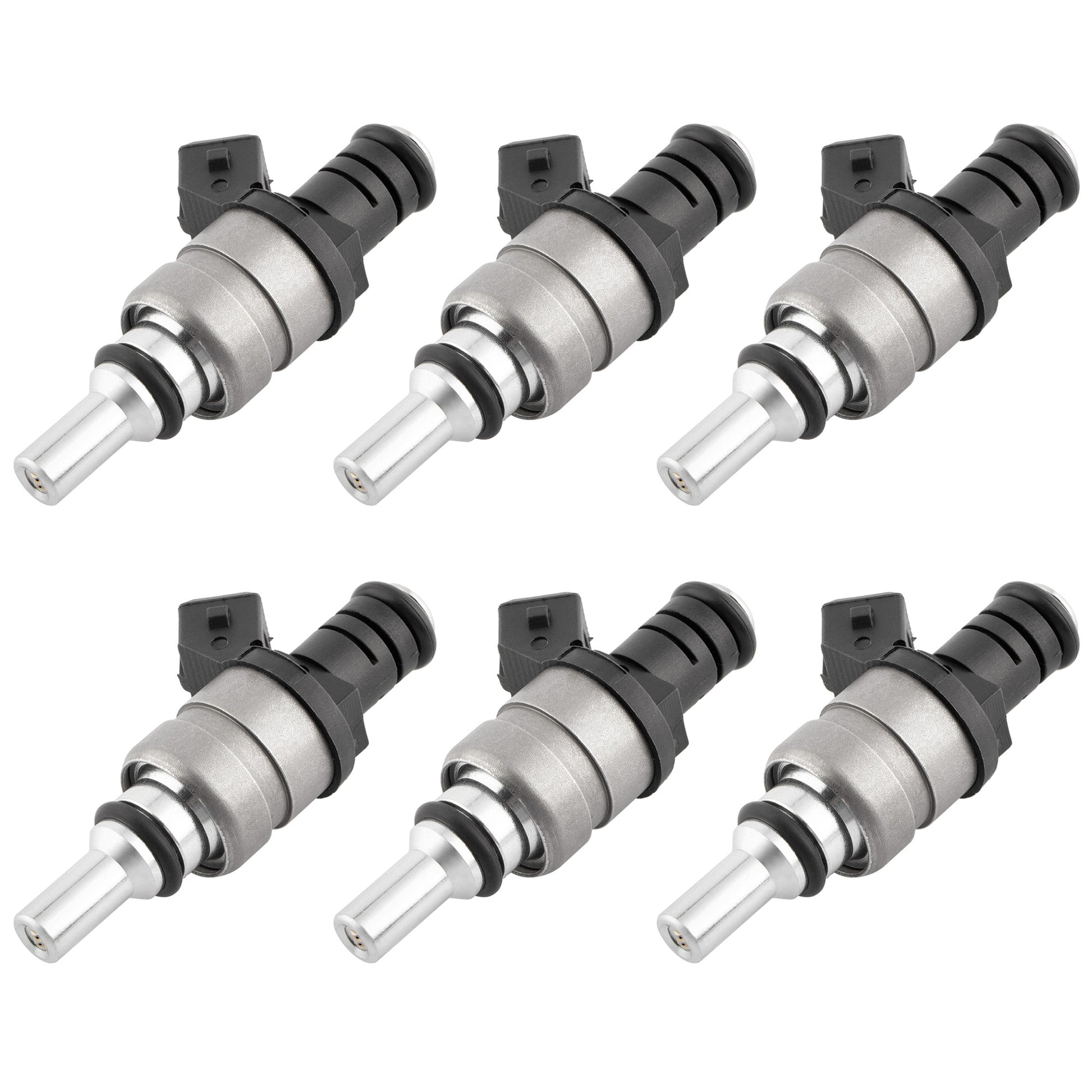 BOXI (Pack of 6) Fuel Injectors Set Compatible for BMW 325xi 325i 320i 325Ci 525i 2001 2002 2003