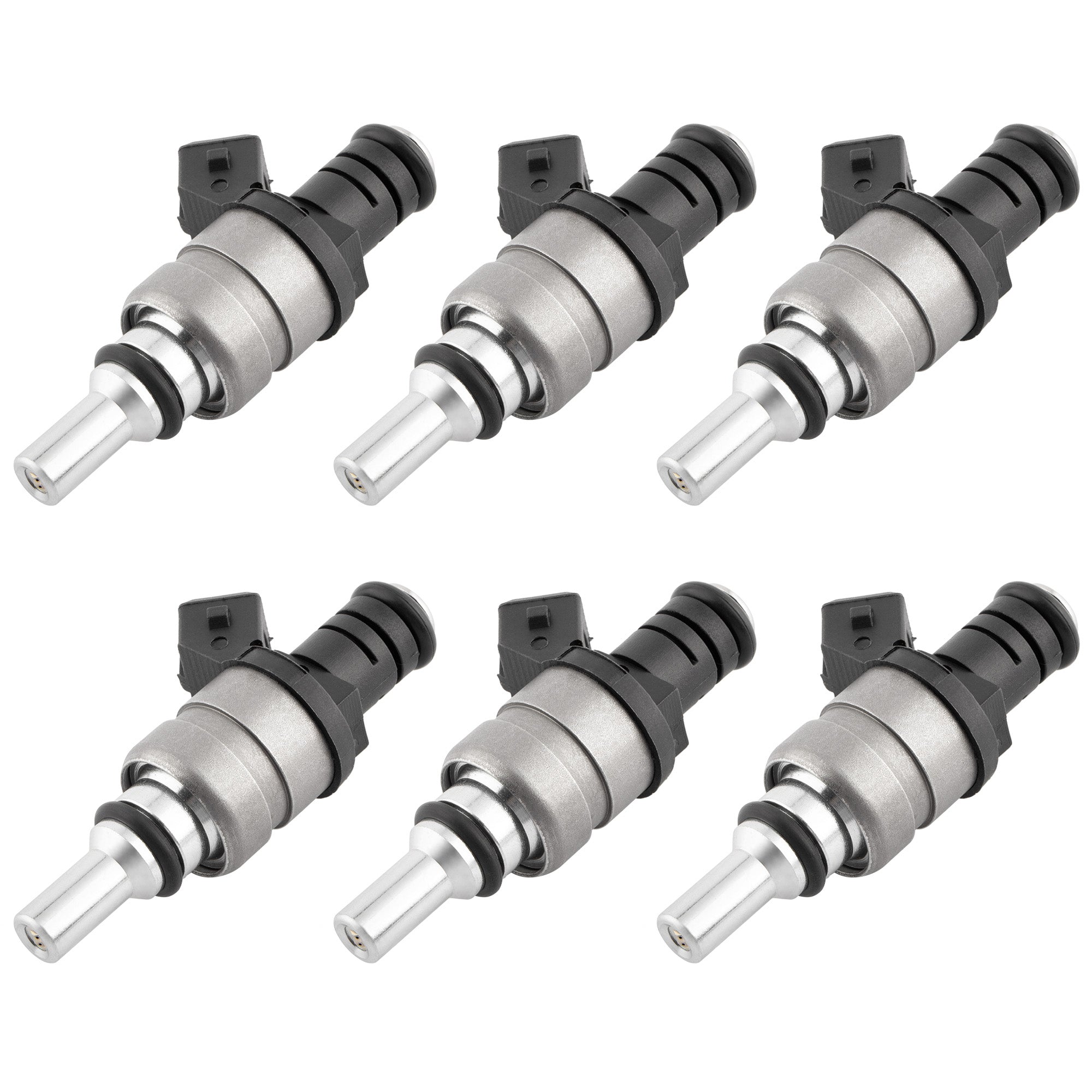 BOXI (Pack of 6) Fuel Injectors Set Compatible for BMW 325xi 325i 320i 325Ci 525i 2001 2002 2003
