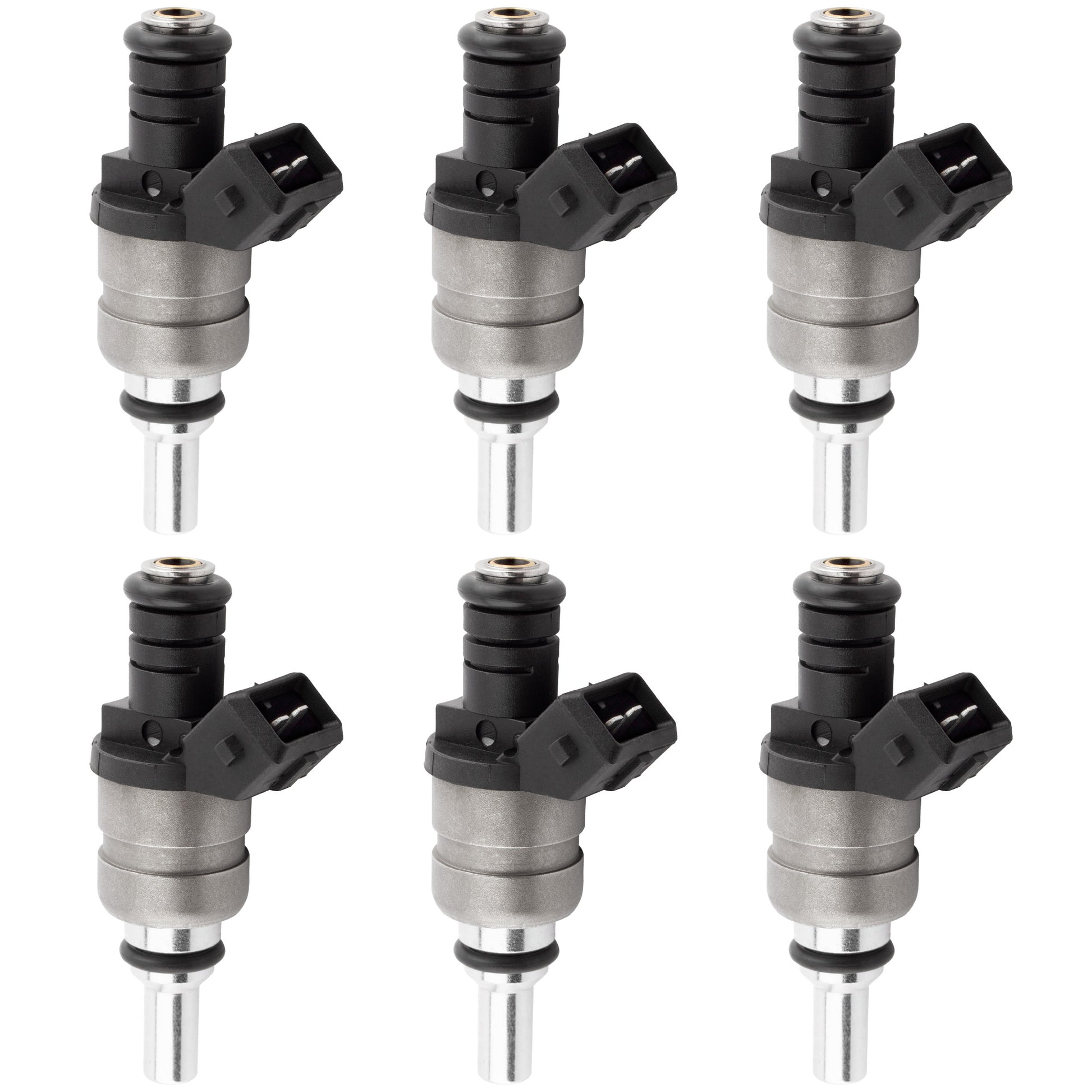 BOXI (Pack of 6) Fuel Injectors Set Compatible for BMW 325xi 325i 320i 325Ci 525i 2001 2002 2003 — product photo 2
