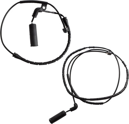 BOXI 2pcs Front and Rear Brake Pad Wear Sensor Compatible for BMW 323i 1999-2001