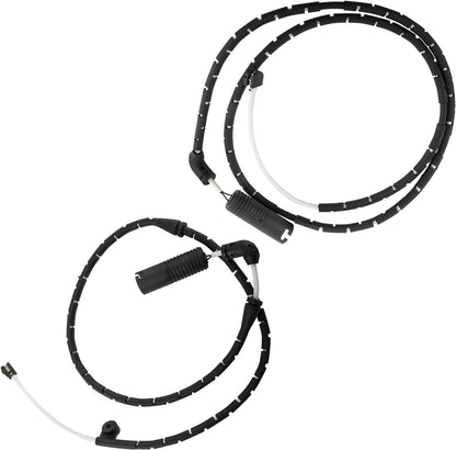 BOXI 2pcs Front and Rear Brake Pad Wear Sensor Compatible for BMW E83 X3 2004 05 06 07 08 09 2010