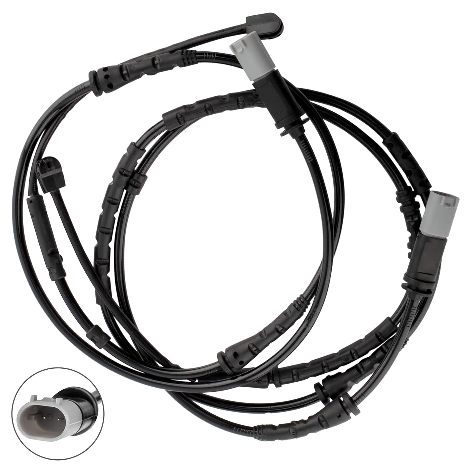 BOXI 2pcs Front and Rear Brake Pad Wear Sensor Compatible for BMW F25 X3 2011 2012 2013 2014 2015