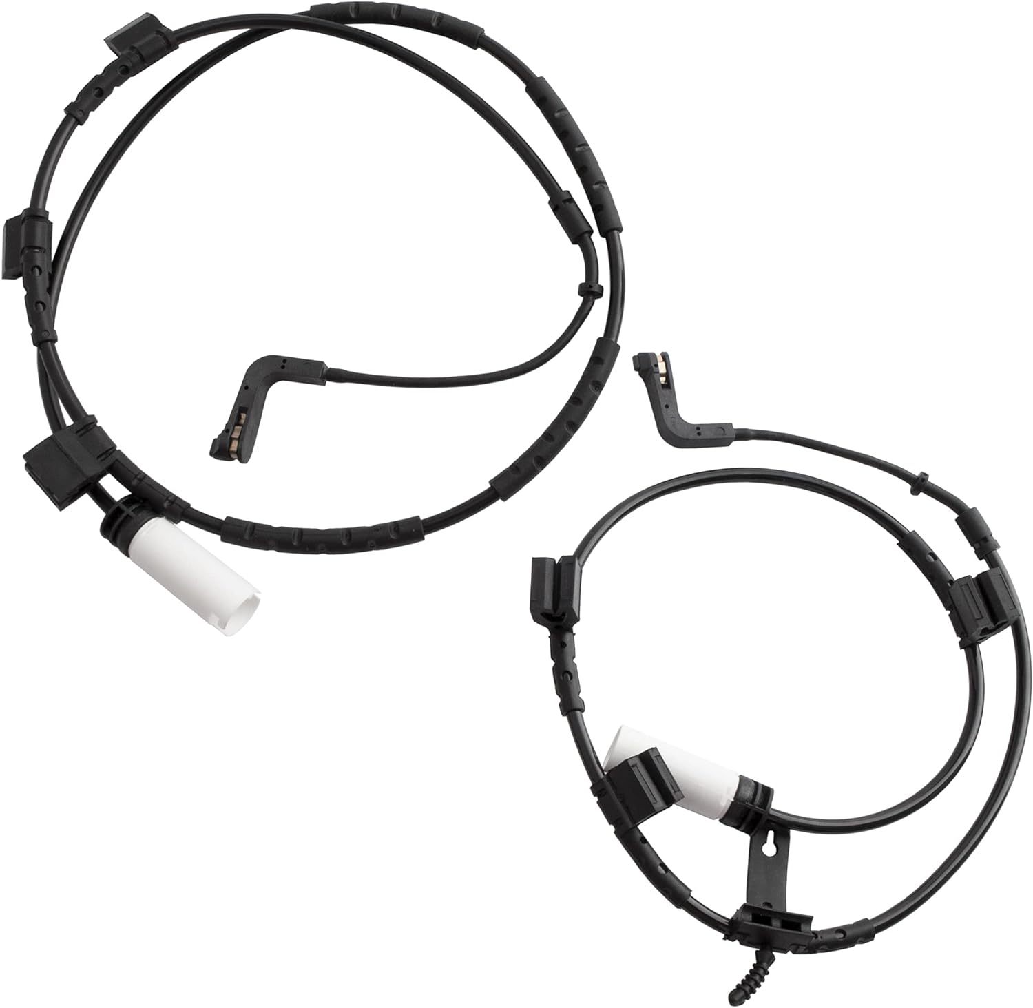 BOXI 2pcs Front and Rear Brake Pad Wear Sensor Compatible for Mini Cooper R55 R56 2007 2008 2009