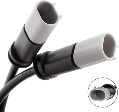 BOXI 2pcs Front and Rear Brake Pad Wear Sensor Compatible for BMW 528 535 550 2011-2016, 6 Series — product photo 4