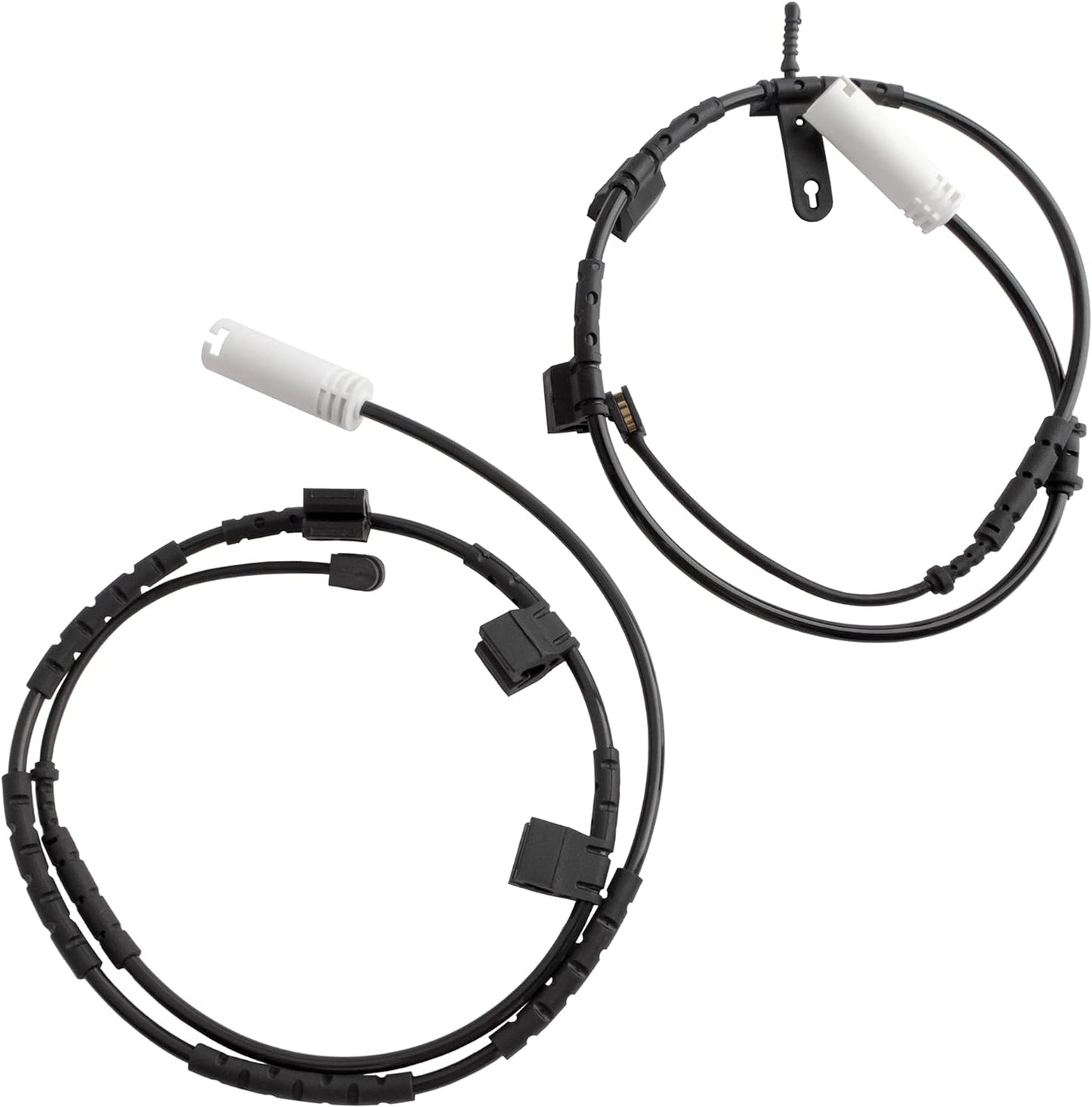 BOXI 2pcs Front and Rear Brake Pad Wear Sensor Compatible with Mini Cooper R55 R56 2010 2011 2012