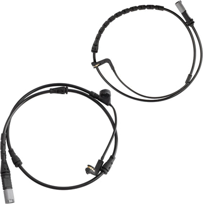 BOXI 2pcs Front and Rear Brake Pad Wear Sensor Compatible for BMW X5 2007 2008 2009 2010