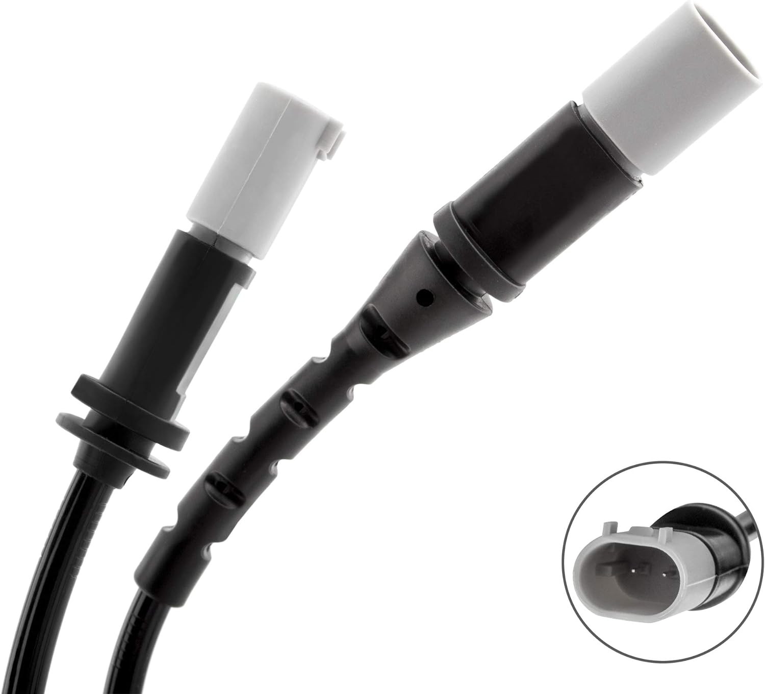 BOXI 2pcs Front and Rear Brake Pad Wear Sensor Compatible for BMW X5 2007 2008 2009 2010 — product photo 4