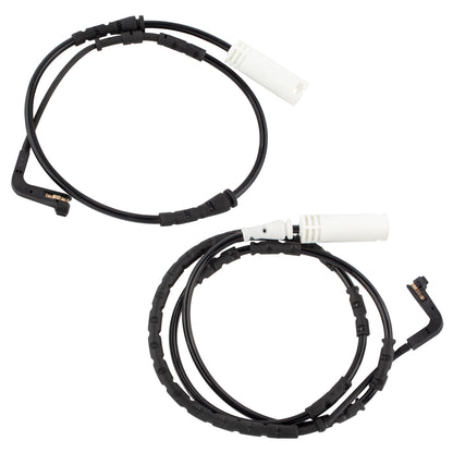 BOXI 2pcs Front and Rear Brake Pad Wear Sensor Compatible for BMW 130i 323i 2006-2009