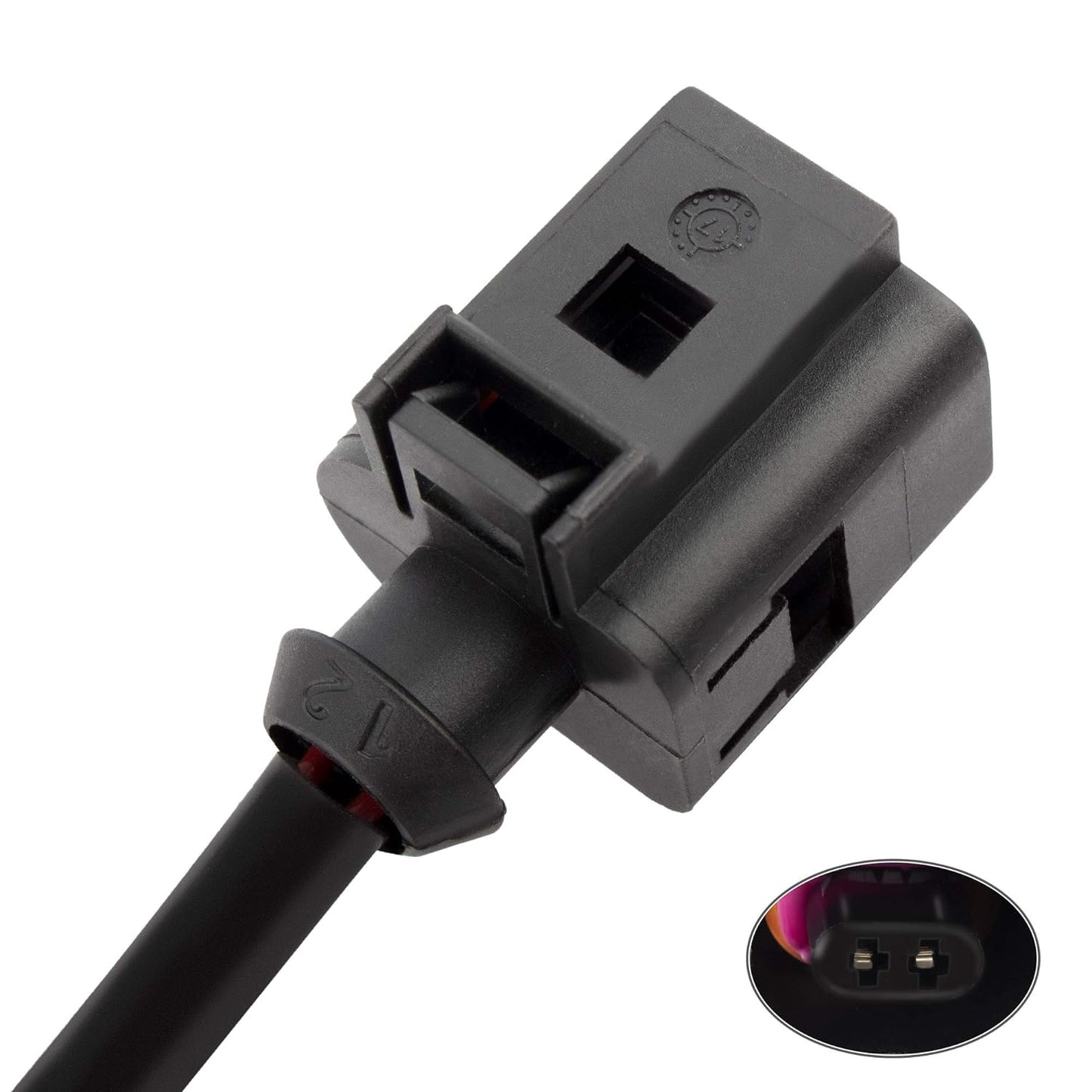 BOXI 2pcs Rear Brake Pad Wear Sensor Compatible for Audi Q7 2007-2015 — product photo 3