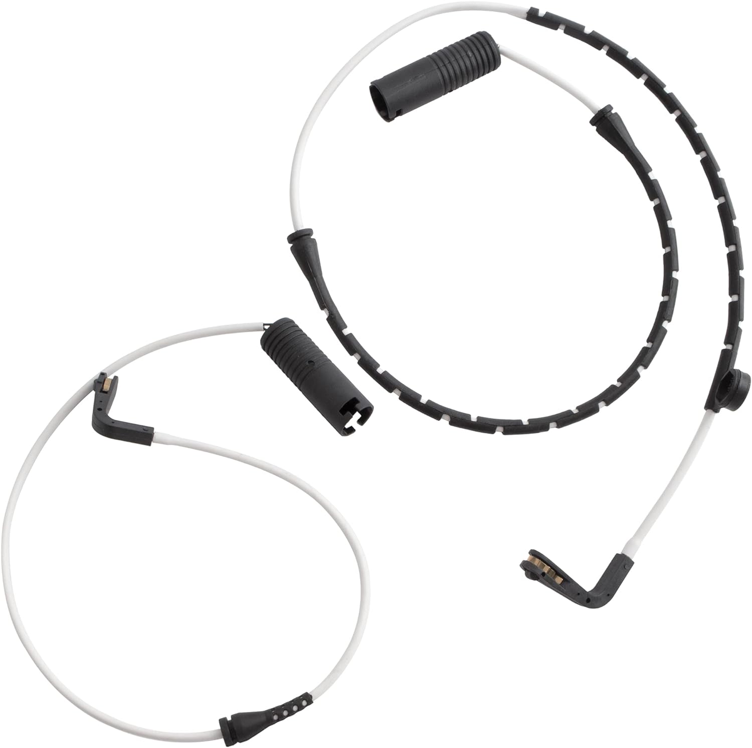 BOXI 2pcs Front and Rear Brake Pad Wear Sensor Compatible for BMW 525i 530i 2001-2003, 528i