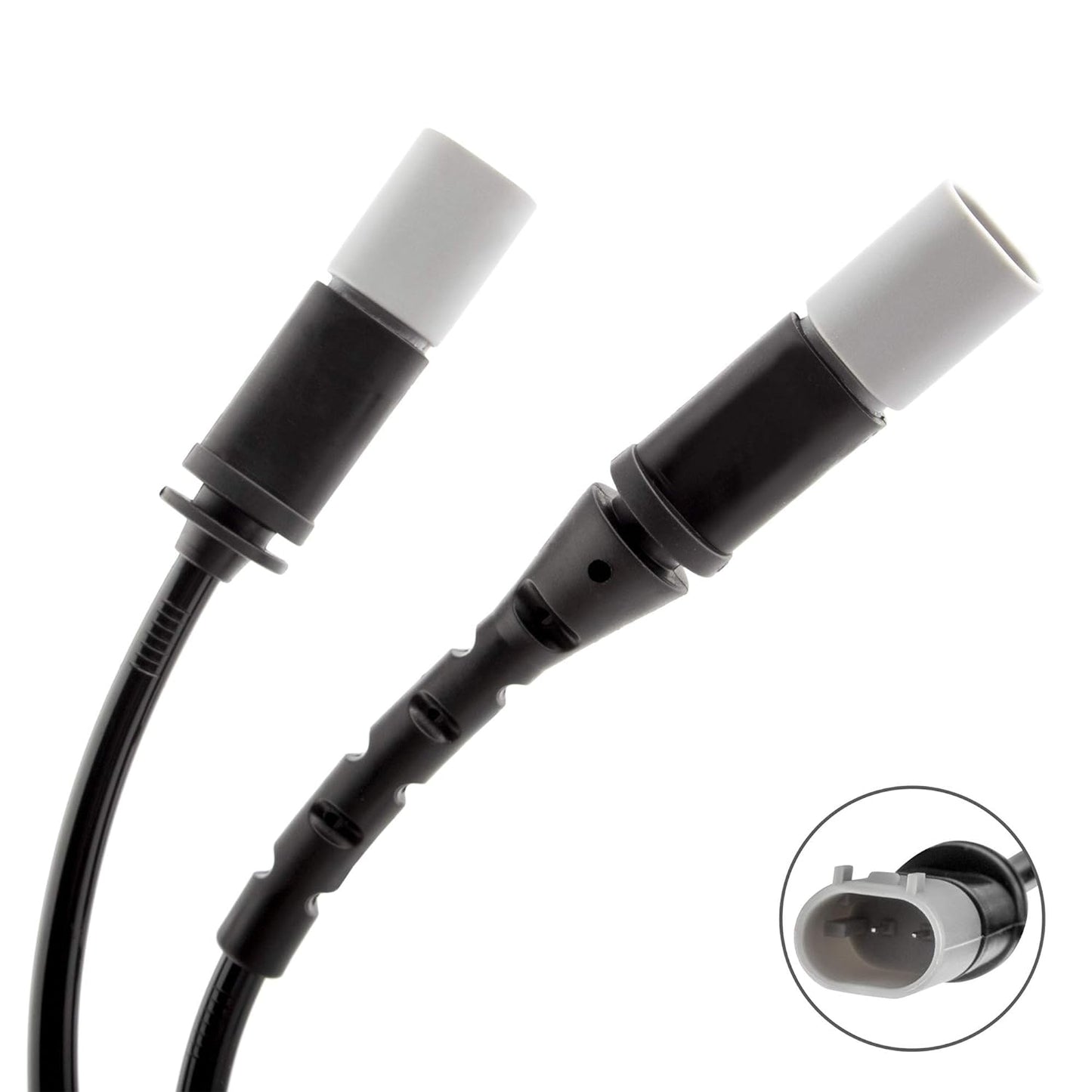 BOXI 2pcs Front and Rear Brake Pad Wear Sensor Compatible for BMW E70 E71 X5 X6 2011 2012 2013 2014 — product photo 3