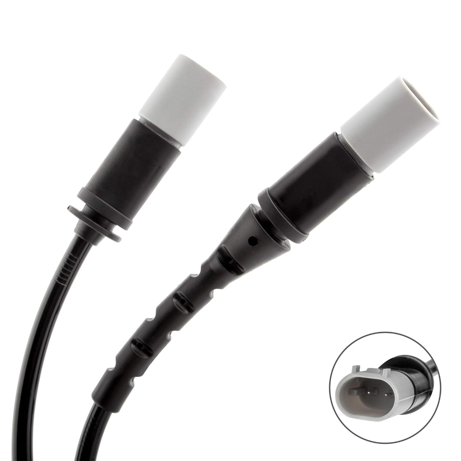 BOXI 2pcs Front and Rear Brake Pad Wear Sensor Compatible for BMW E70 E71 X5 X6 2011 2012 2013 2014 — product photo 3