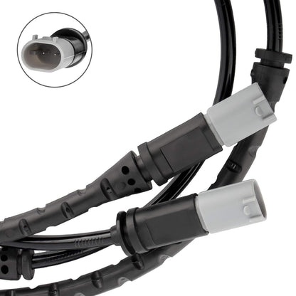 BOXI 2pcs Front and Rear Brake Pad Wear Sensor Compatible for BMW E70 E71 X5 X6 2011 2012 2013 2014 — product photo 5