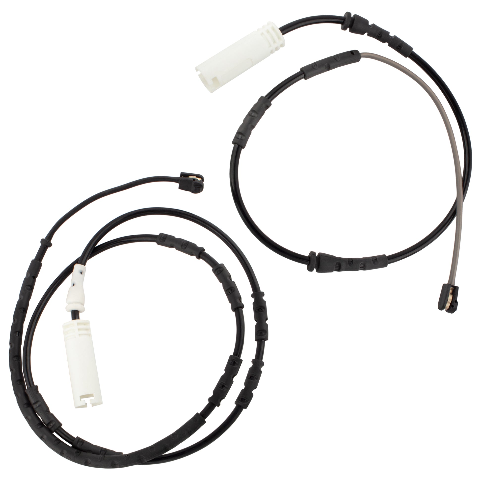 BOXI 2pcs Front and Rear Brake Pad Wear Sensor Compatible for BMW 323i 2010-2011