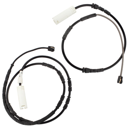 BOXI 2pcs Front and Rear Brake Pad Wear Sensor Compatible for BMW 323i 2010-2011