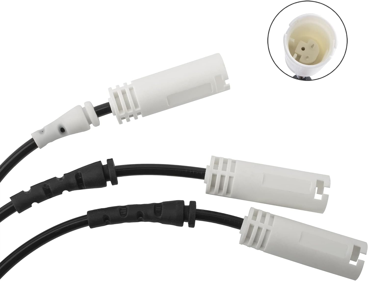 BOXI 3pcs Front Left & Right+Rear Brake Pad Wear Sensor Compatible for BMW E90 E92 M3 2008 2009 — product photo 7