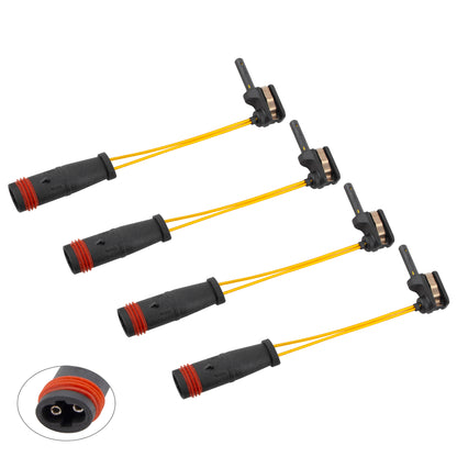 BOXI (Pack of 4) Front and Rear Brake Pad Wear Sensor Fit for Mercedes Benz W211 W220 CLK SL C E S — product photo 2