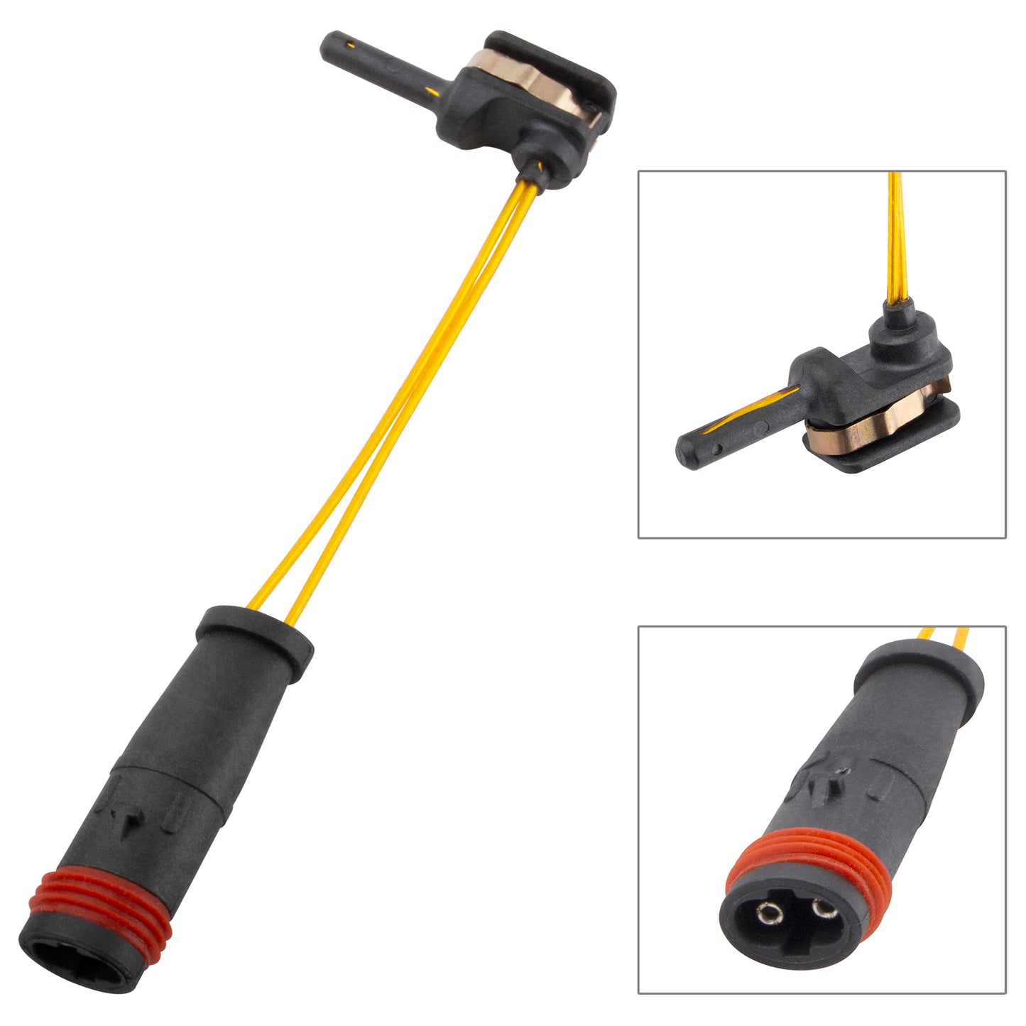 BOXI (Pack of 4) Front and Rear Brake Pad Wear Sensor Fit for Mercedes Benz W211 W220 CLK SL C E S — product photo 3