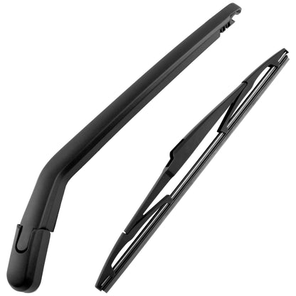 BOXI Rear Windshield Back Wiper Arm Blade Set Compatible for Toyota Highlander 2001 2002 2003 2004