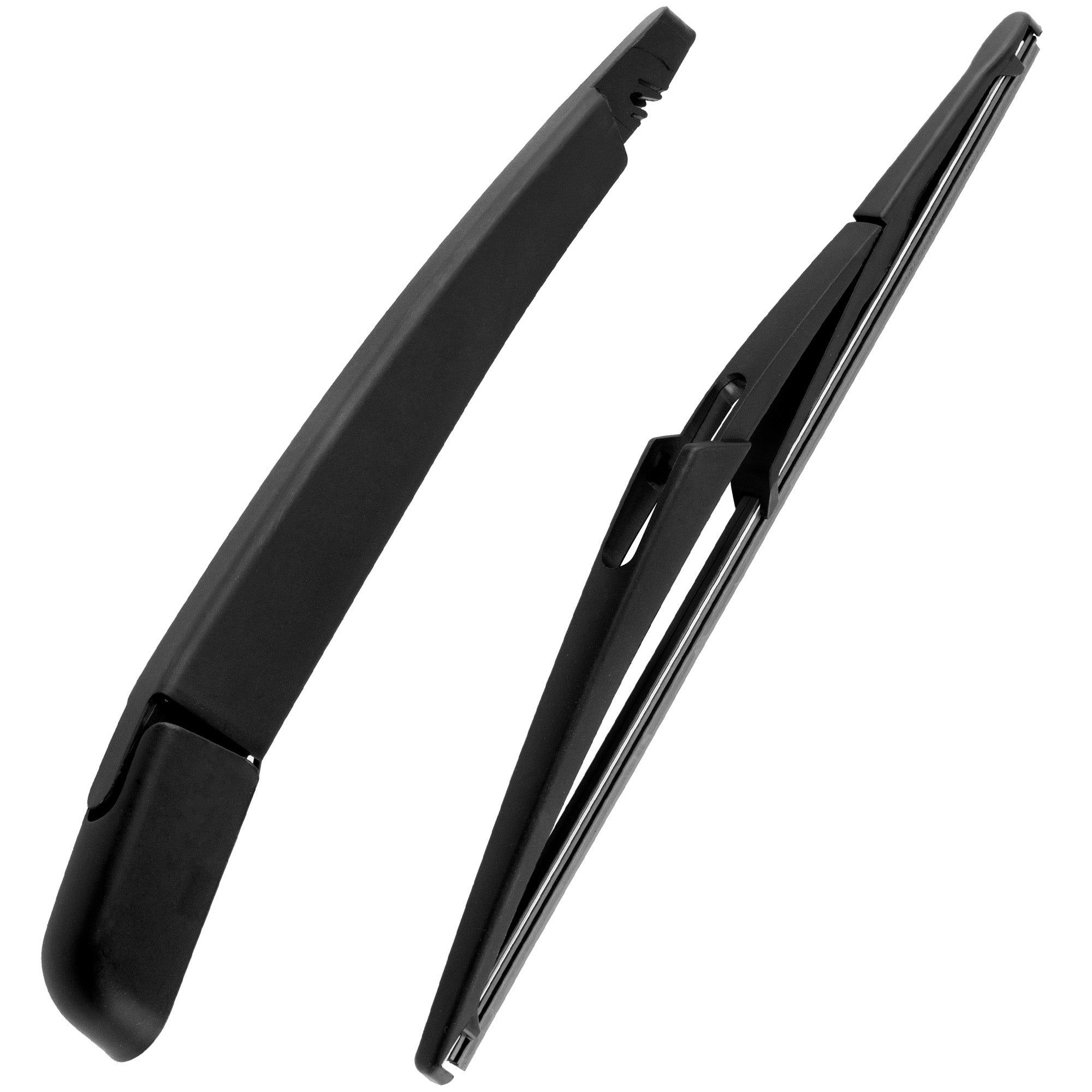 BOXI Rear Windshield Back Wiper Arm Blade Set Compatible for Mercedes-Benz GL320 2007-2009
