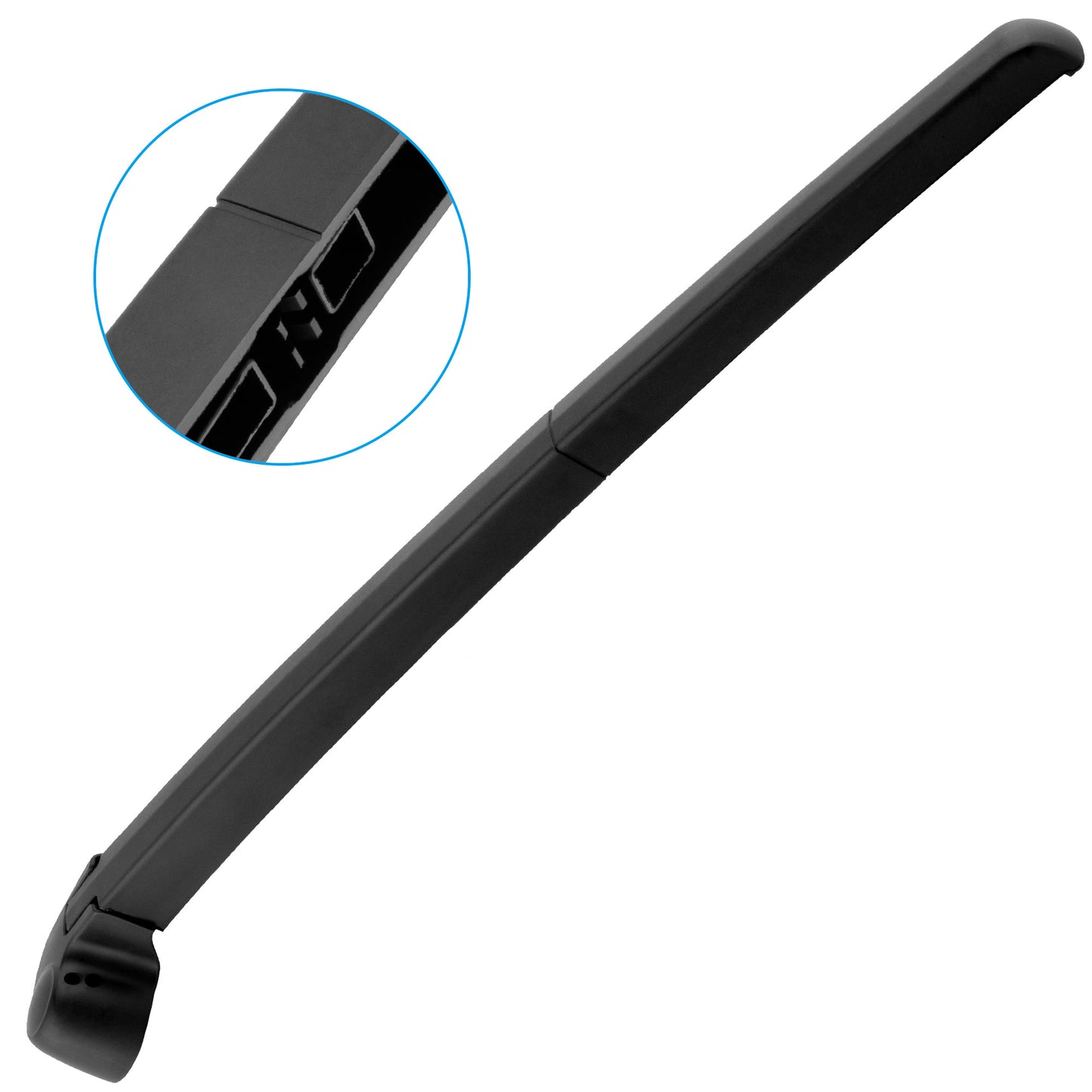 BOXI Rear Windshield Rear Wiper Arm with blade Set 430mm 17inch fits for Audi A3 2006-2013 — product photo 5