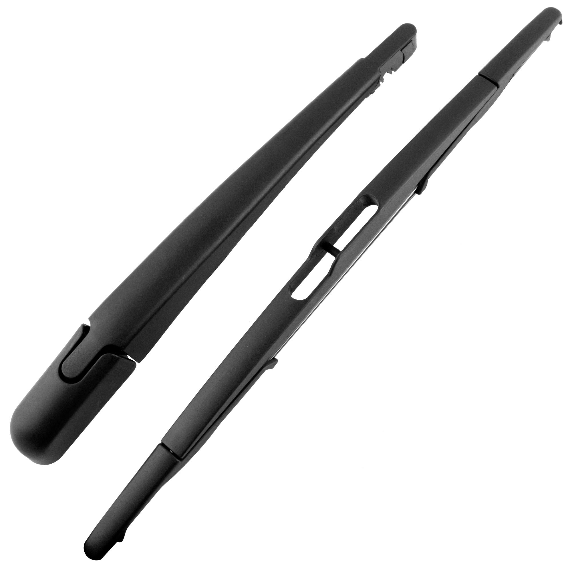 BOXI Rear Windshield Back Wiper Arm Blade Set Compatible for Nissan Versa 2007 2008 2009 2010 2011