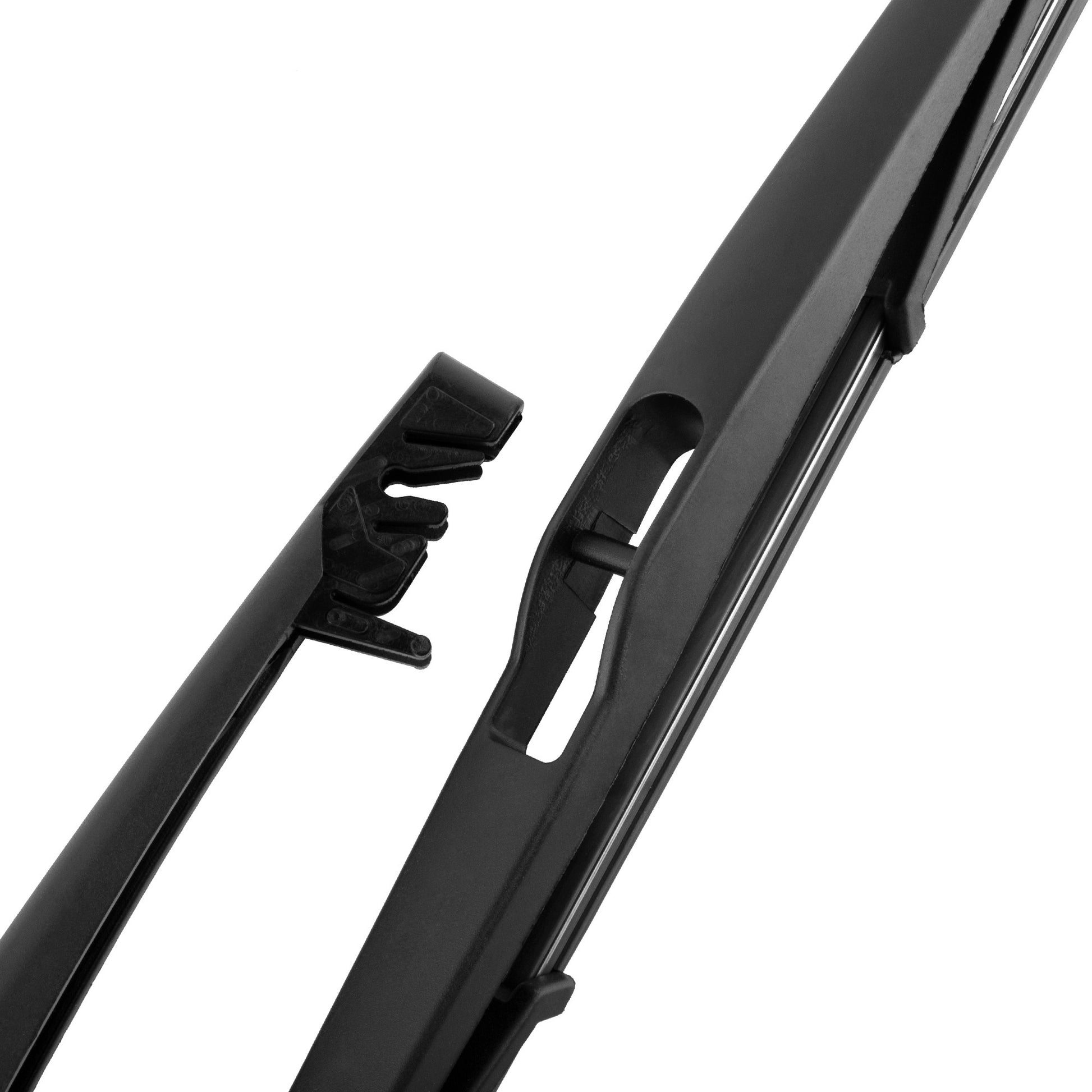 BOXI Rear Windshield Back Wiper Arm Blade Set Fits for Mazda 3 Sport Hatchback 2004 2005 2006 2007 — product photo 4