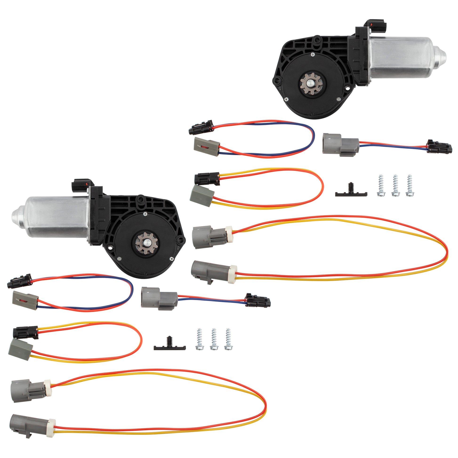 BOXI Front Left and Right Power Window Lift Motor Compatible for Ford Explorer 1995-2001 Ranger