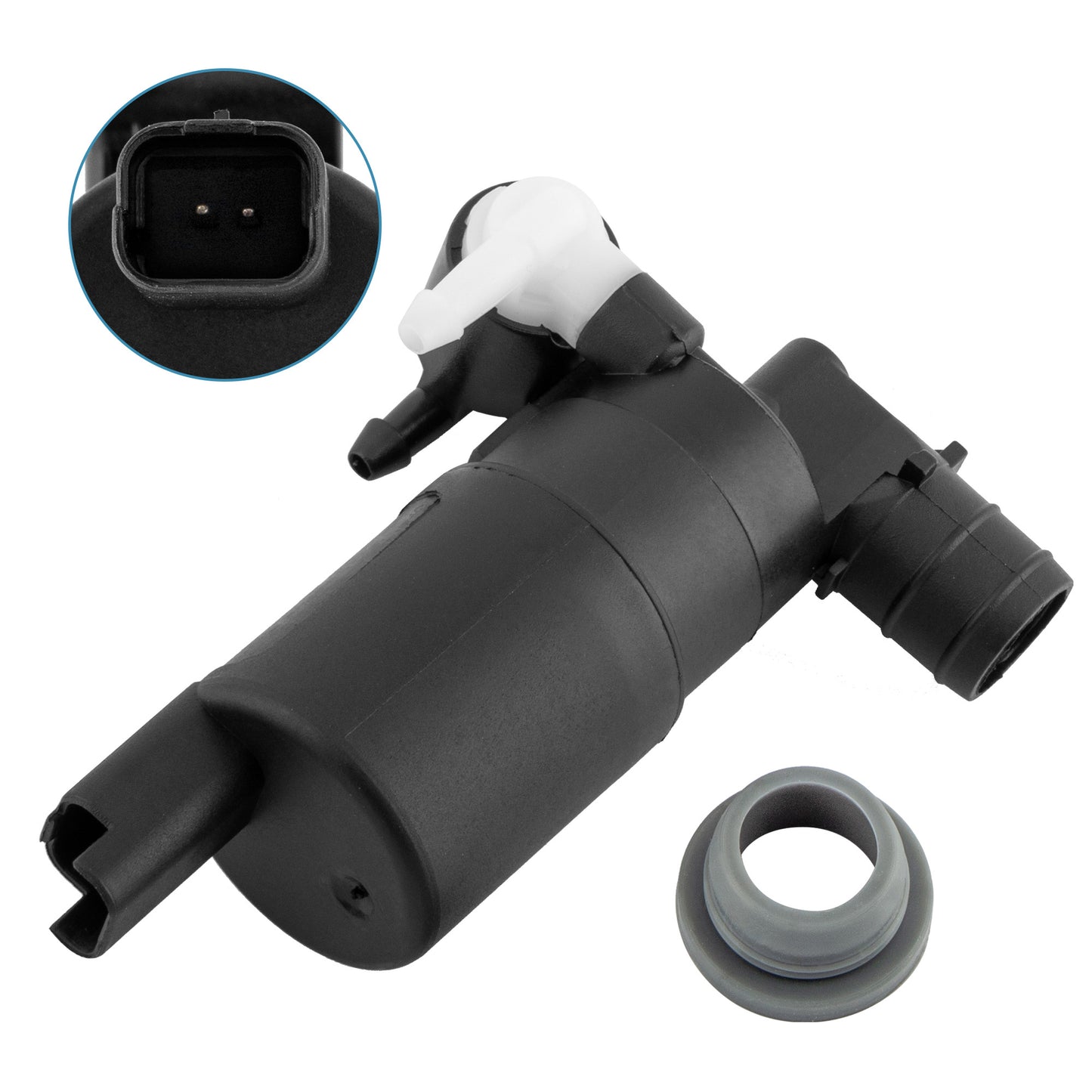 BOXI Windshield Washer Pump Compatible for Nissan Armada 2005 2006 2007 2008 2009 2010 2011 2012