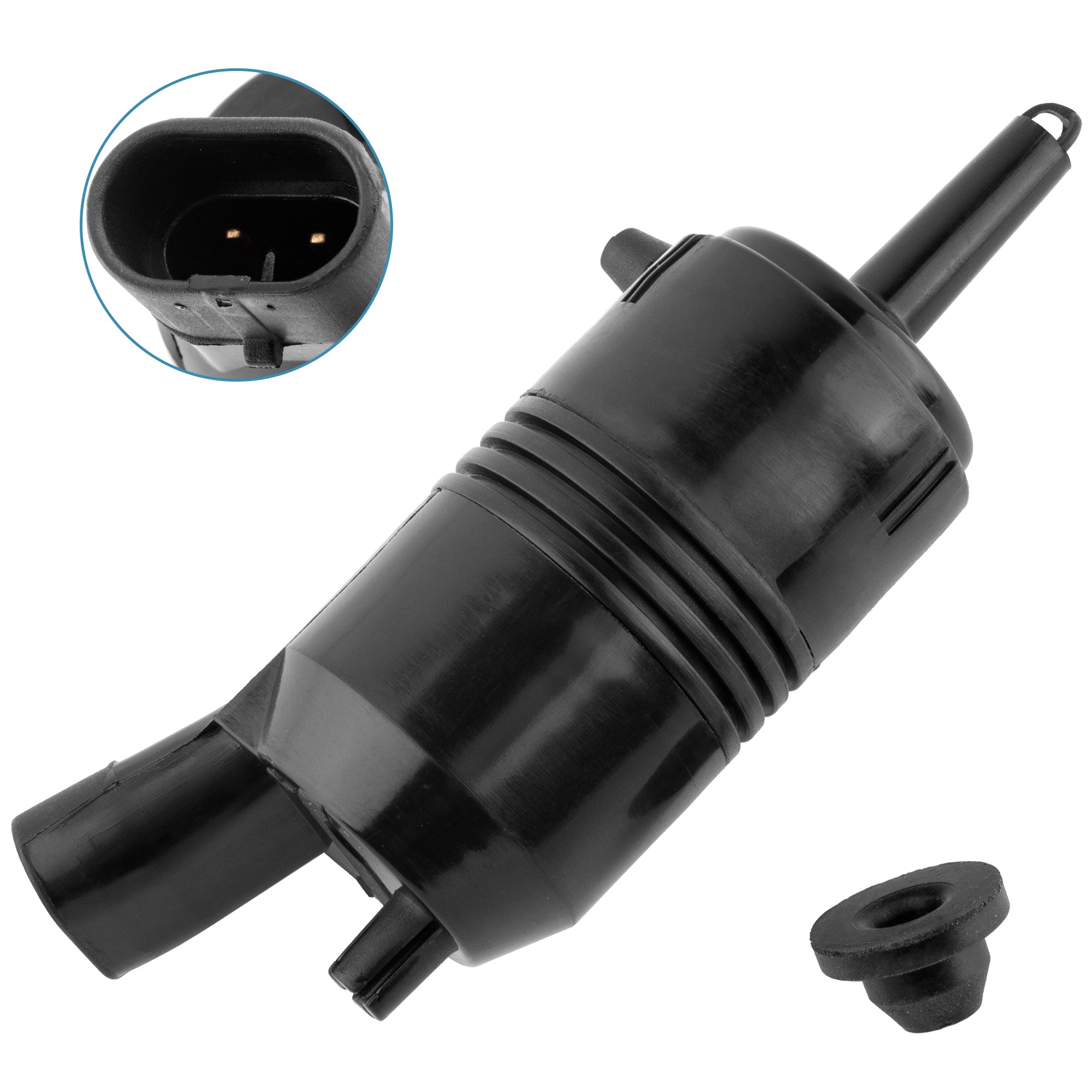 BOXI Windshield Washer Pump Compatible for Chevy GMC Buick Cadillac Vehicles - Century LeSabre