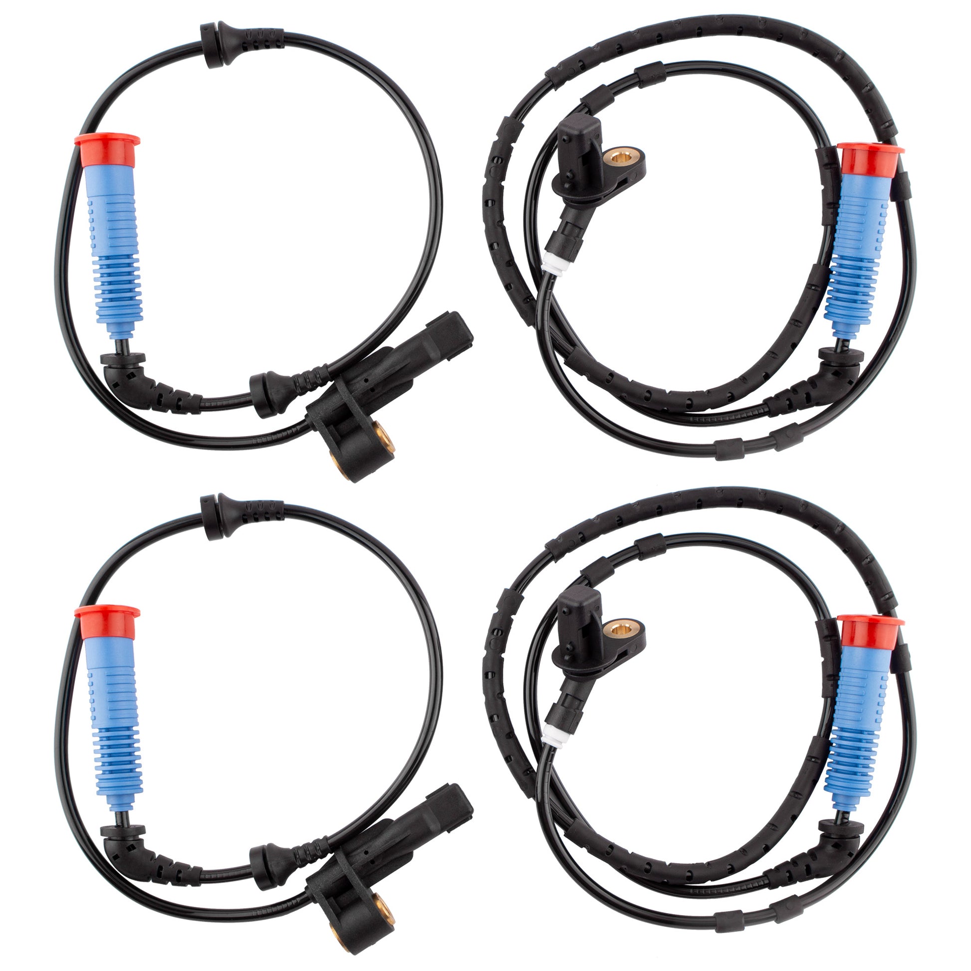 BOXI Front and Rear ABS Wheel Speed Sensor Compatible for BMW Z4 2003-2008