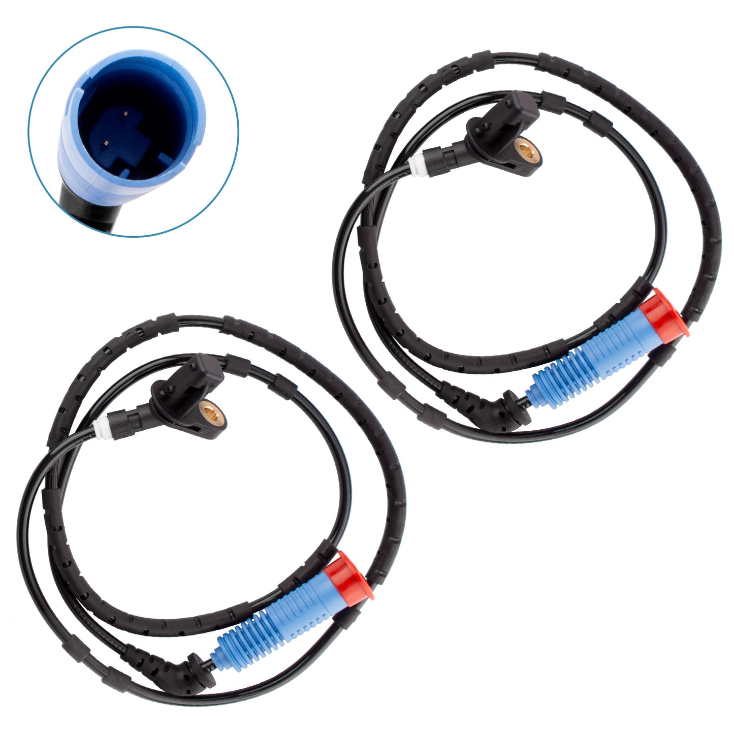 BOXI Front and Rear ABS Wheel Speed Sensor Compatible for BMW Z4 2003-2008 — product photo 3