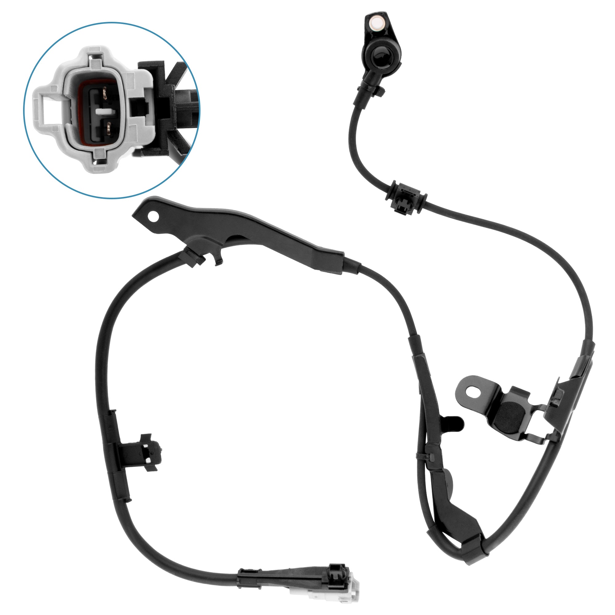 BOXI Front Left Driver Side ABS Wheel Speed Sensor Compatible for Toyota Sequoia 2001-2007