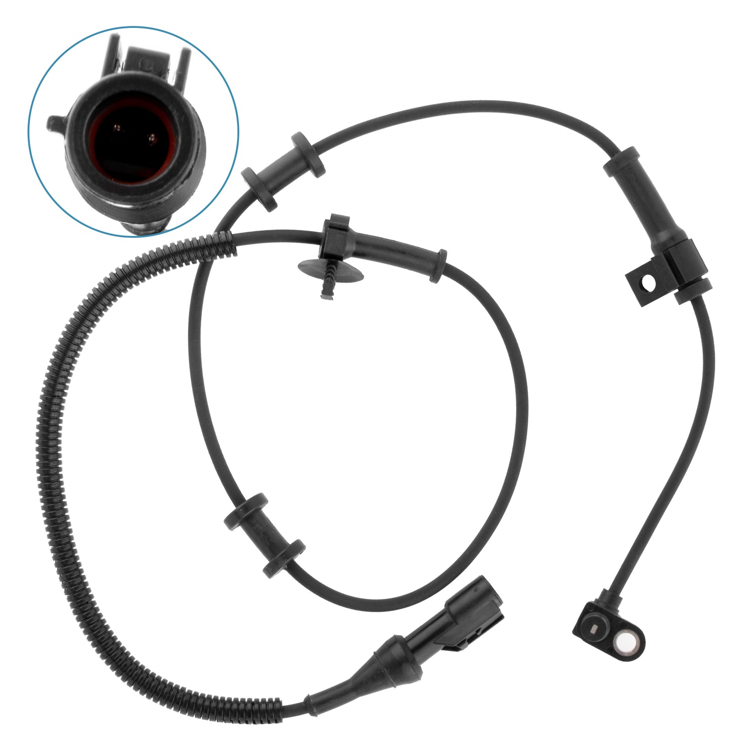BOXI ABS Wheel Speed Sensor Compatible for Ford Excursion 2000-2005