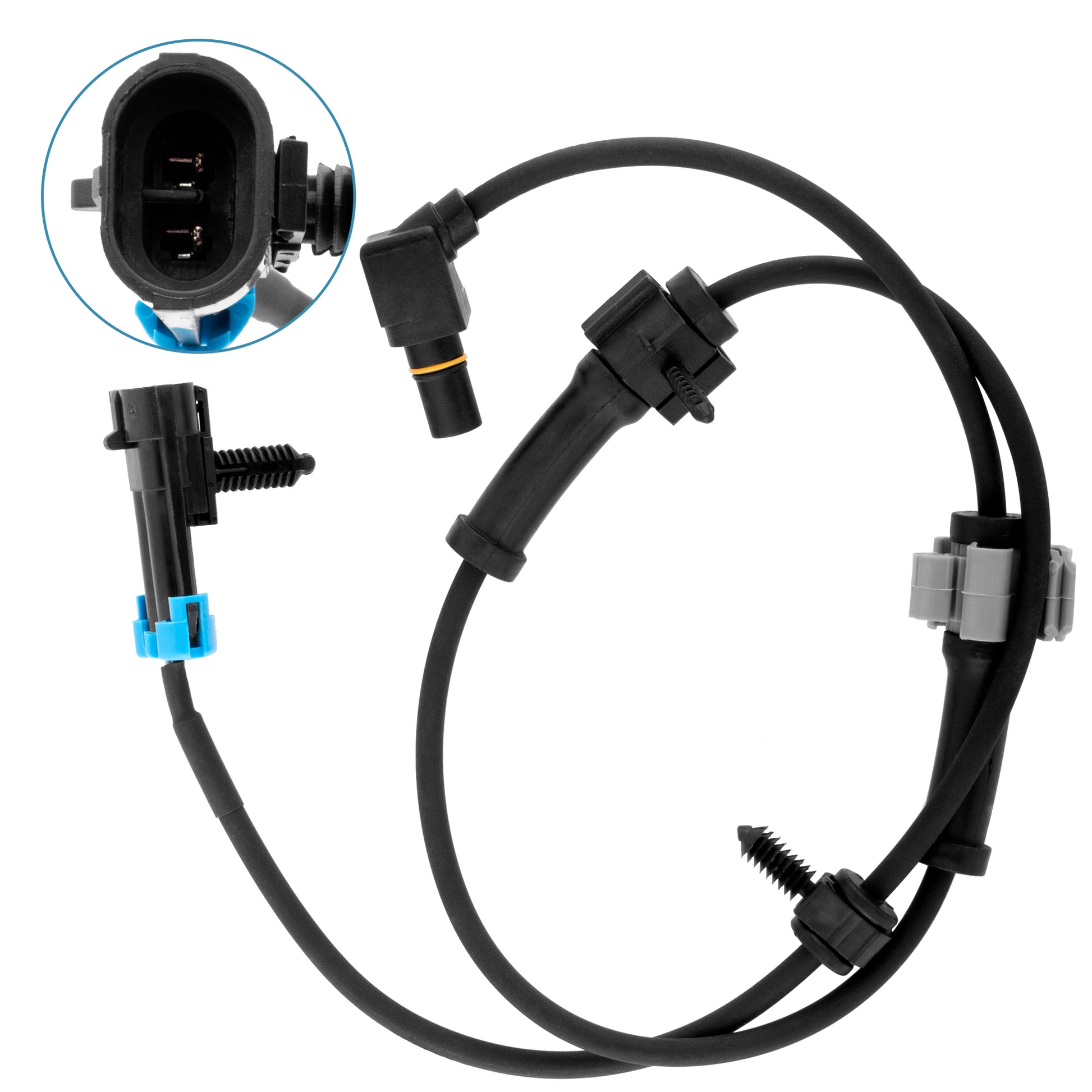 BOXI Front Left or Right ABS Wheel Speed Sensor Compatible for Chevy Avalanche Express Silverado