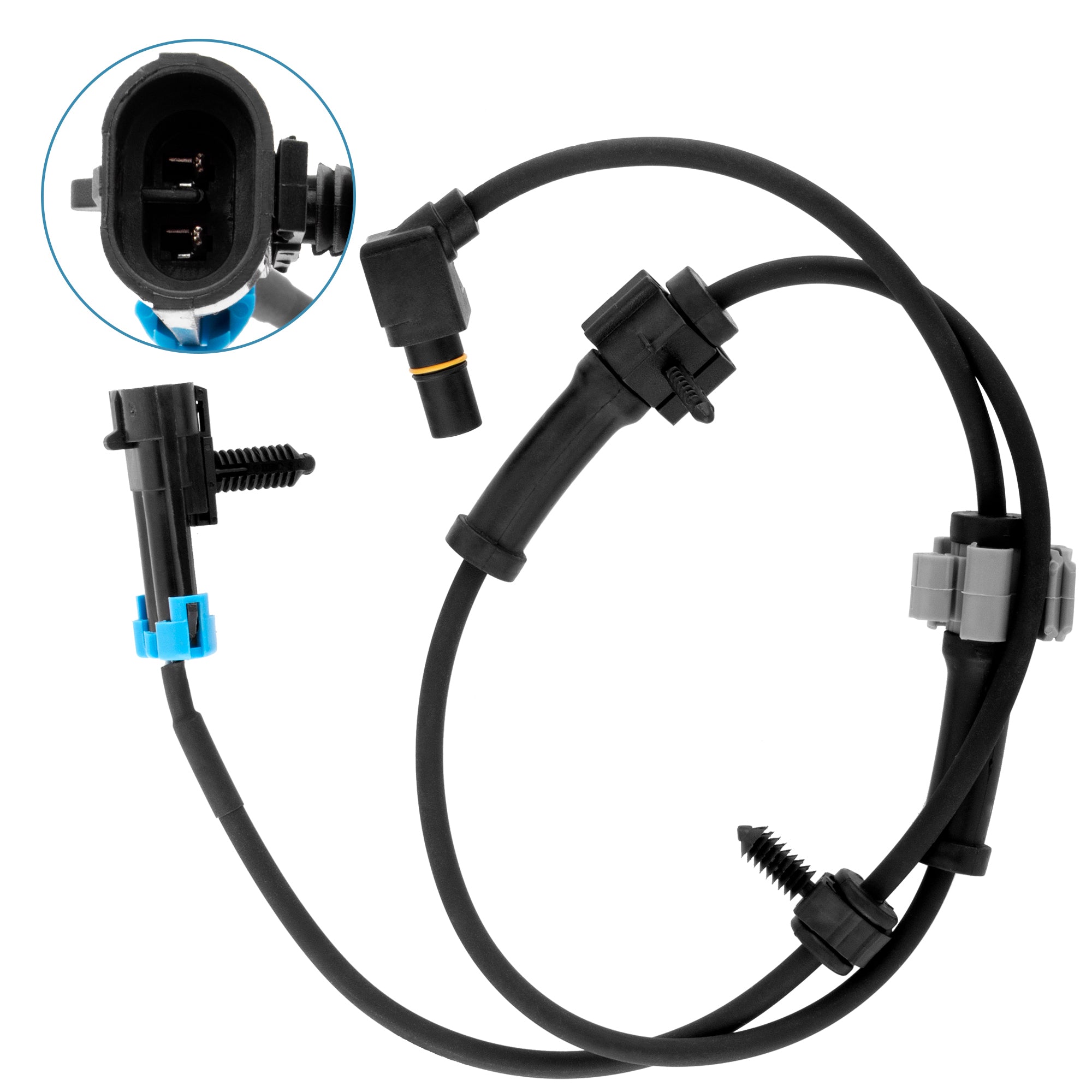 BOXI Front Left or Right ABS Wheel Speed Sensor Compatible for Chevy Avalanche Express Silverado