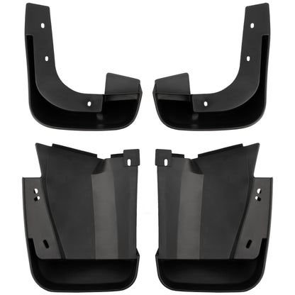 BOXI (Set of 4) Front and Rear Side Mud Flaps Splash Guards Mudflaps Fits for Honda Civic 2006 2007