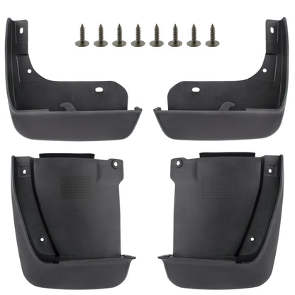 BOXI (Set of 4) Front and Rear Side Mud Flaps Splash Guards Mudflaps Fits for Honda Accord 2003