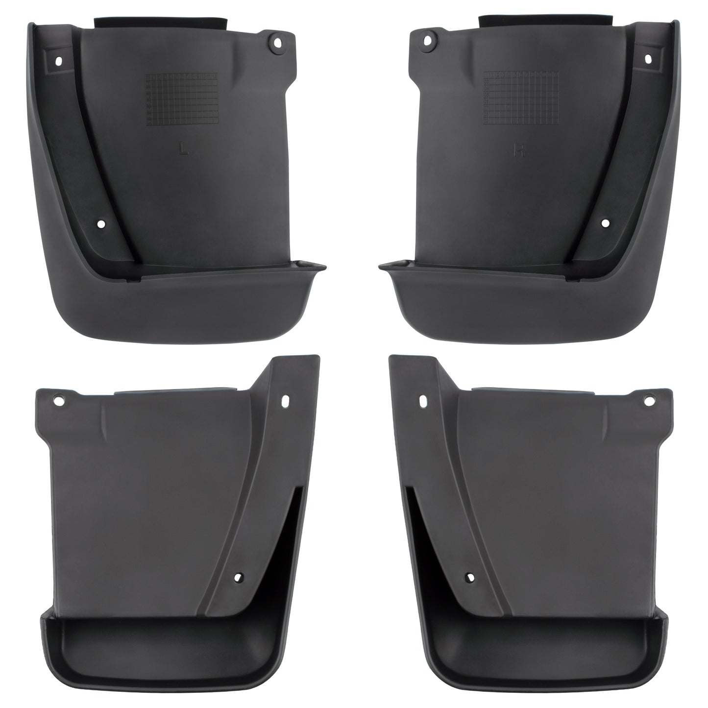 BOXI (Set of 4) Front and Rear Side Mud Flaps Splash Guards Mudflaps Fits for Honda Accord 2003 — product photo 4