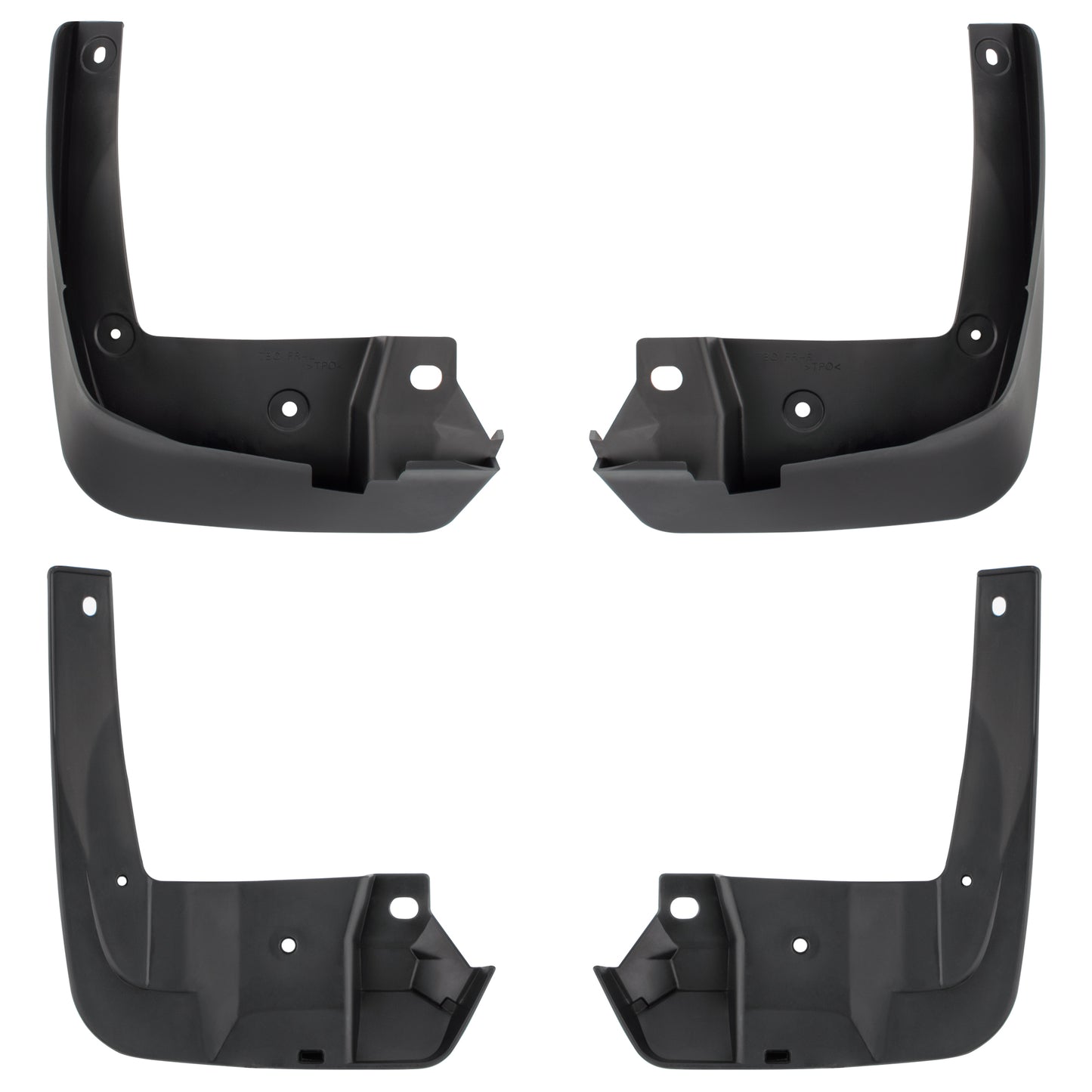BOXI (Set of 4) Front and Rear Side Mud Flaps Splash Guards Mudflaps Fits for Honda Accord 2008 — product photo 3