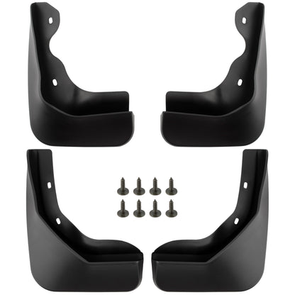 BOXI (Set of 4) Front and Rear Side Mud Flaps Splash Guards Mudflaps Fits for VW Jetta 2015 2016
