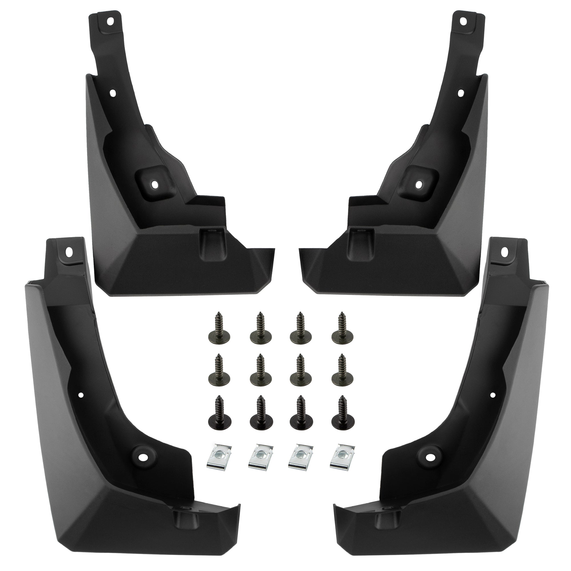 BOXI (Set of 4) Front and Rear Side Mud Flaps Splash Guards Mudflaps Fits for Toyota RAV4 2019 2020