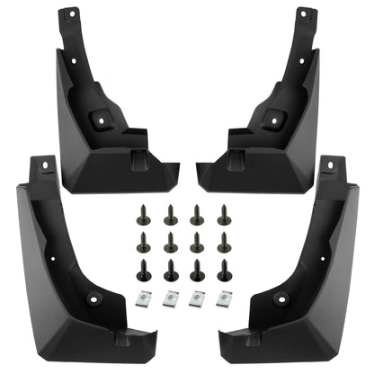 BOXI (Set of 4) Front and Rear Side Mud Flaps Splash Guards Mudflaps Fits for Toyota RAV4 2019 2020